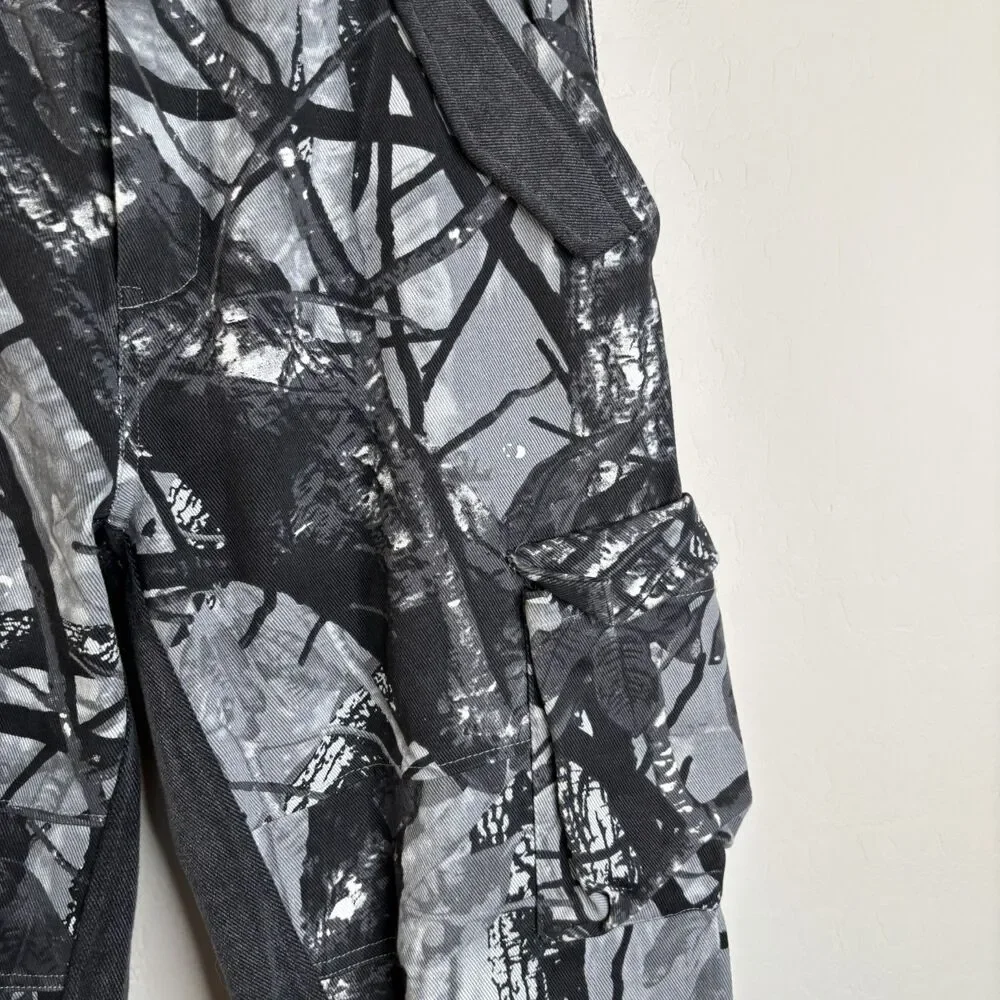 Maniere De Voir Black and Gray Flare Jeans - Picture 9 of 10